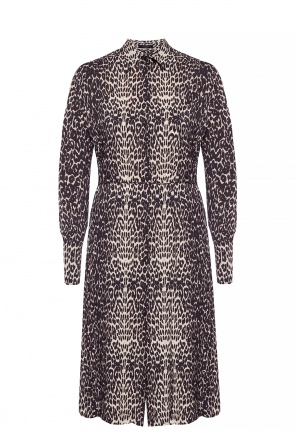 ‘anya’ leopard print dress, zdjęcie 1 ‘anya’ leopard print dress od AllSaints